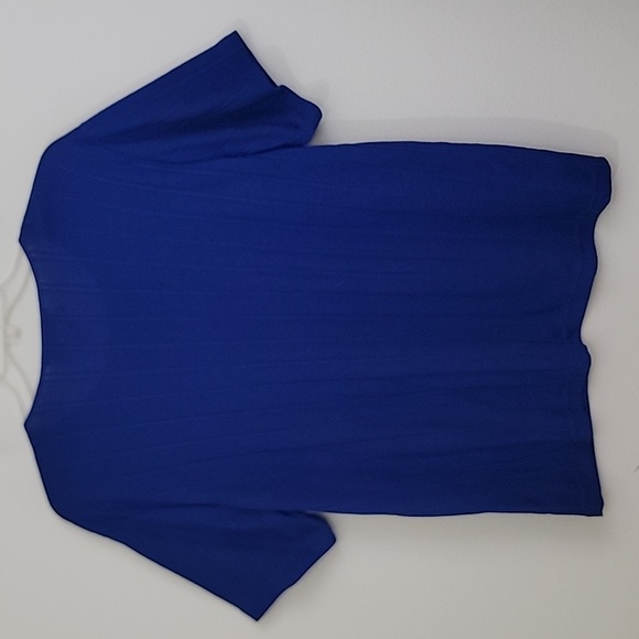 C.S.T. Studio Blue Short Sleeve Lightweight Top 3X - Picture 8 of 10